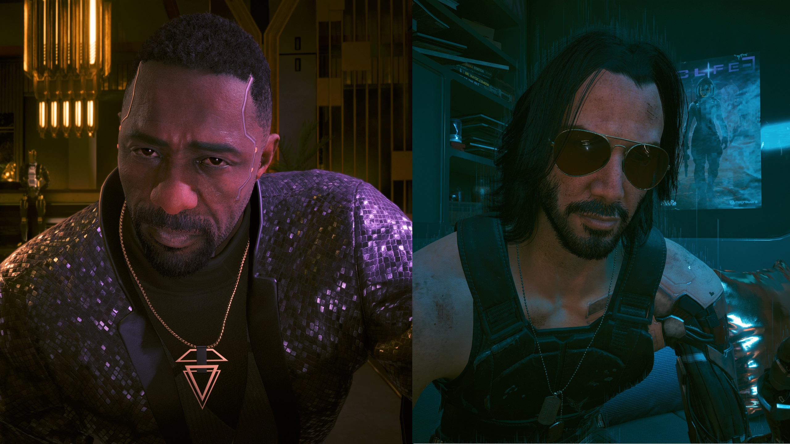 Cyberpunk 2077 celebrity showdown: who’s got the cooler character ...